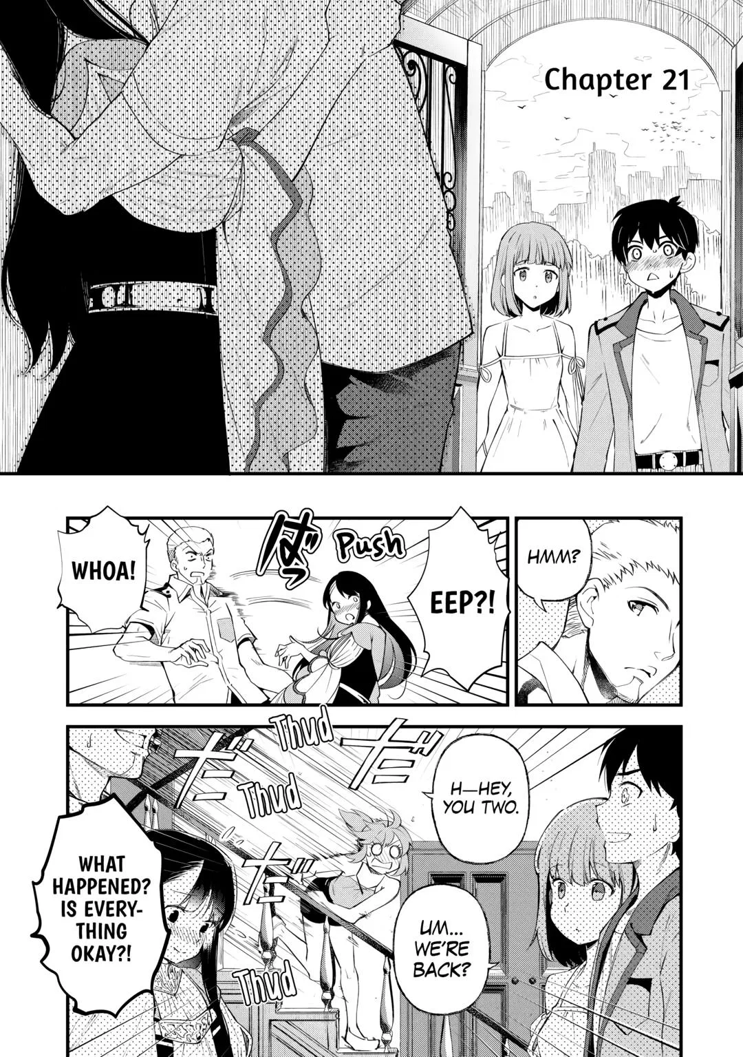 Ochikobore "1" Mahoutsukai wa, Kyou mo Muishiki ni Cheat wo Tsukau Chapter 21 – Page 1