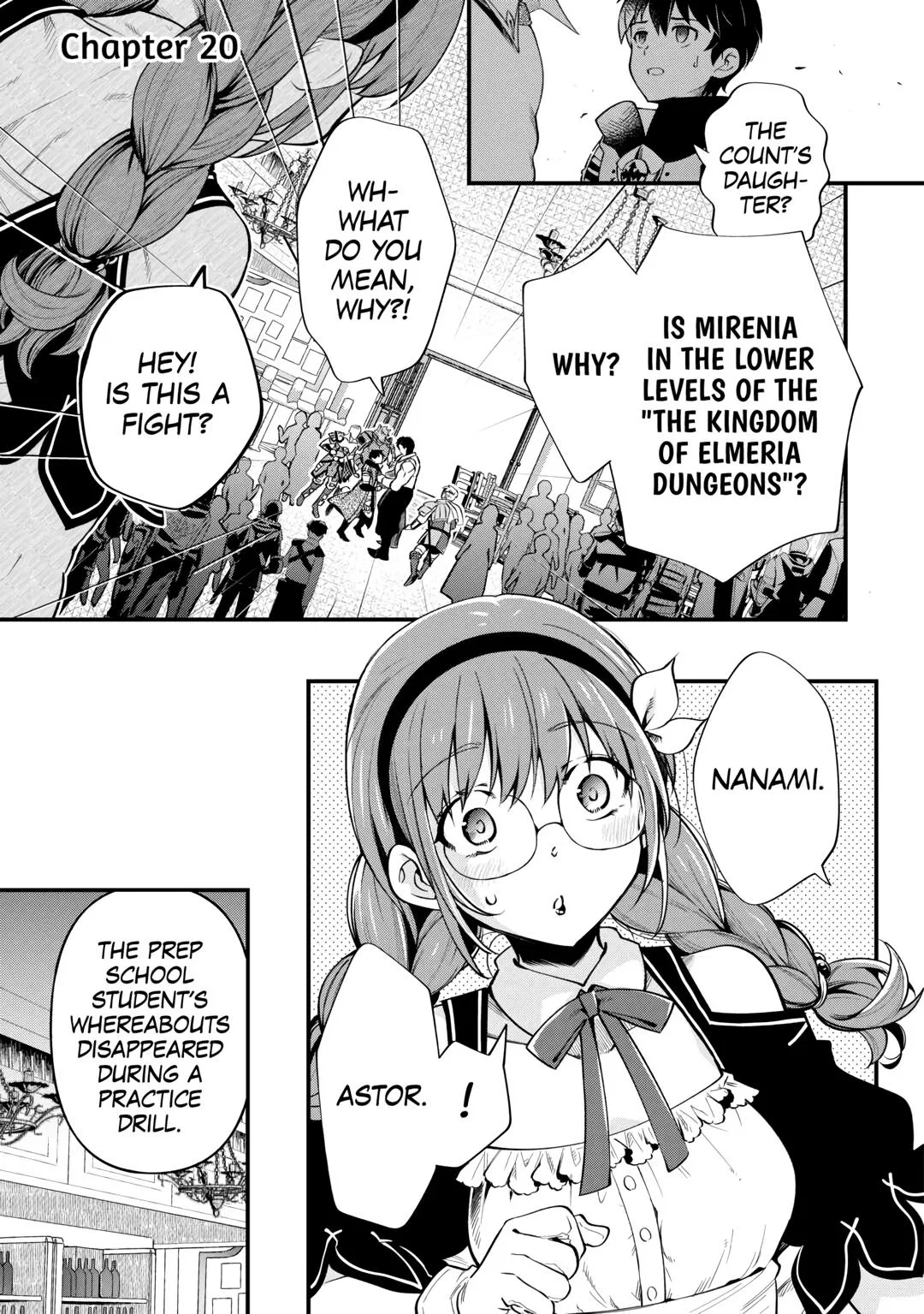 Ochikobore "1" Mahoutsukai wa, Kyou mo Muishiki ni Cheat wo Tsukau Chapter 20 – Page 1