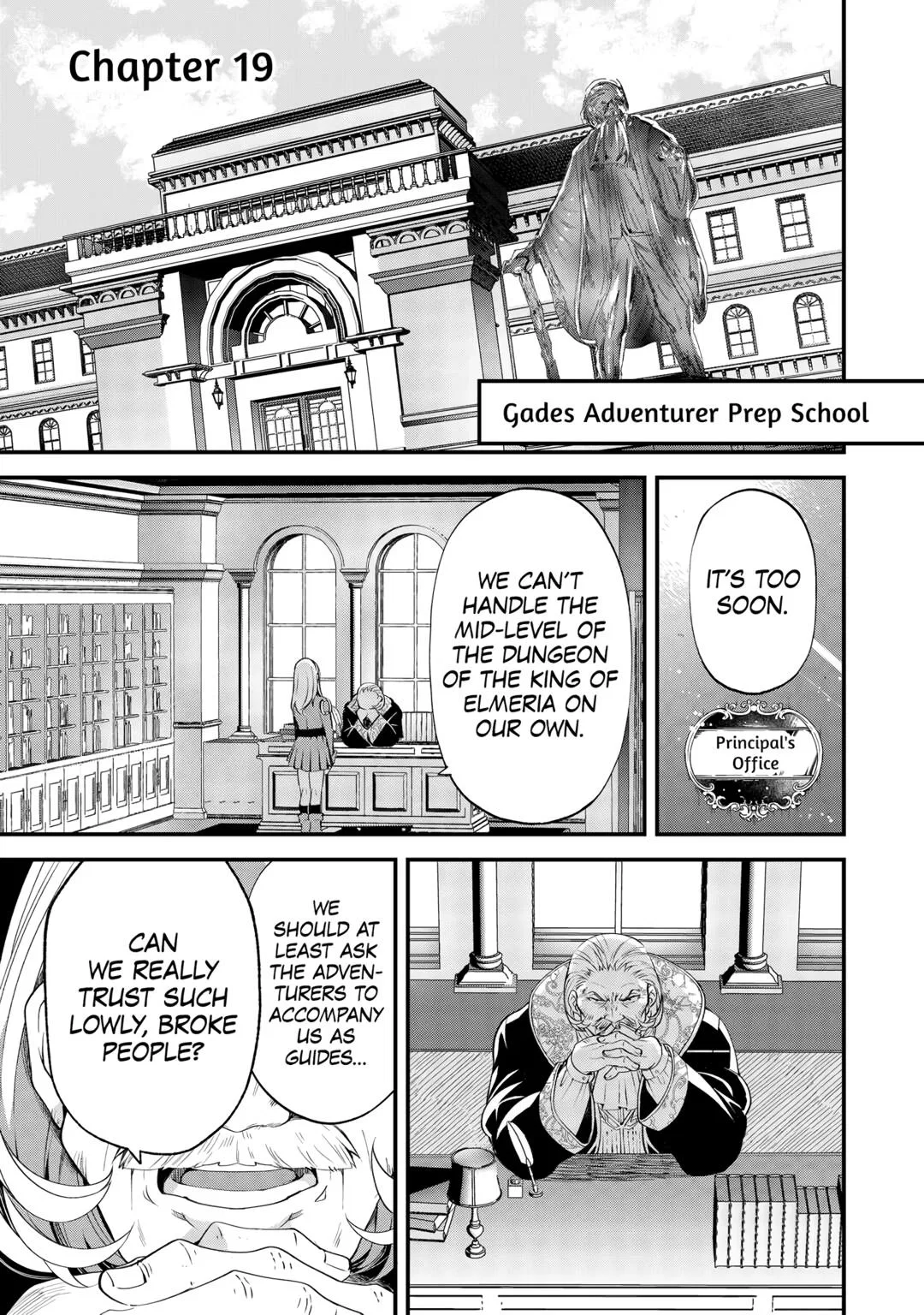 Ochikobore "1" Mahoutsukai wa, Kyou mo Muishiki ni Cheat wo Tsukau Chapter 19 – Page 1