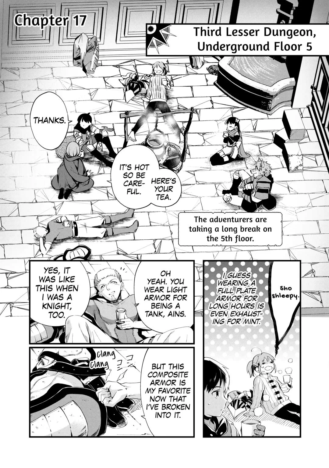 Ochikobore "1" Mahoutsukai wa, Kyou mo Muishiki ni Cheat wo Tsukau Chapter 17 – Page 1