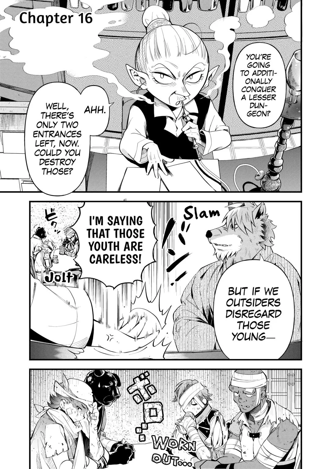 Ochikobore "1" Mahoutsukai wa, Kyou mo Muishiki ni Cheat wo Tsukau Chapter 16 – Page 1