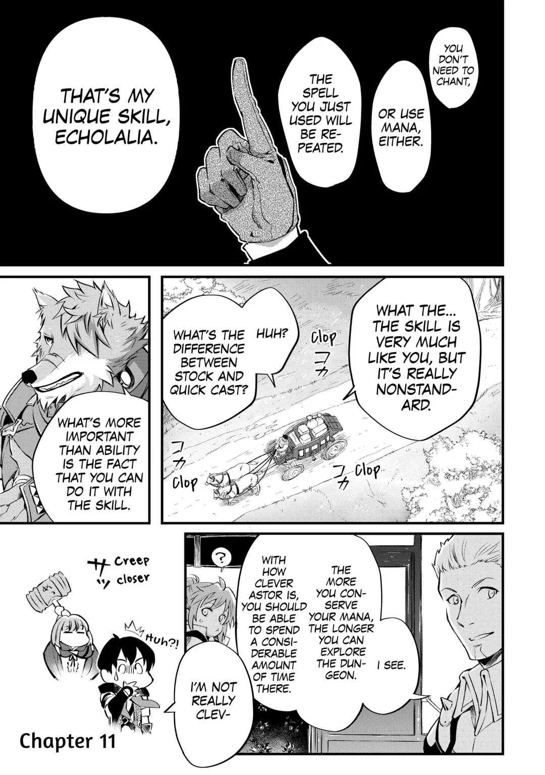 Ochikobore "1" Mahoutsukai wa, Kyou mo Muishiki ni Cheat wo Tsukau Chapter 11 – Page 1