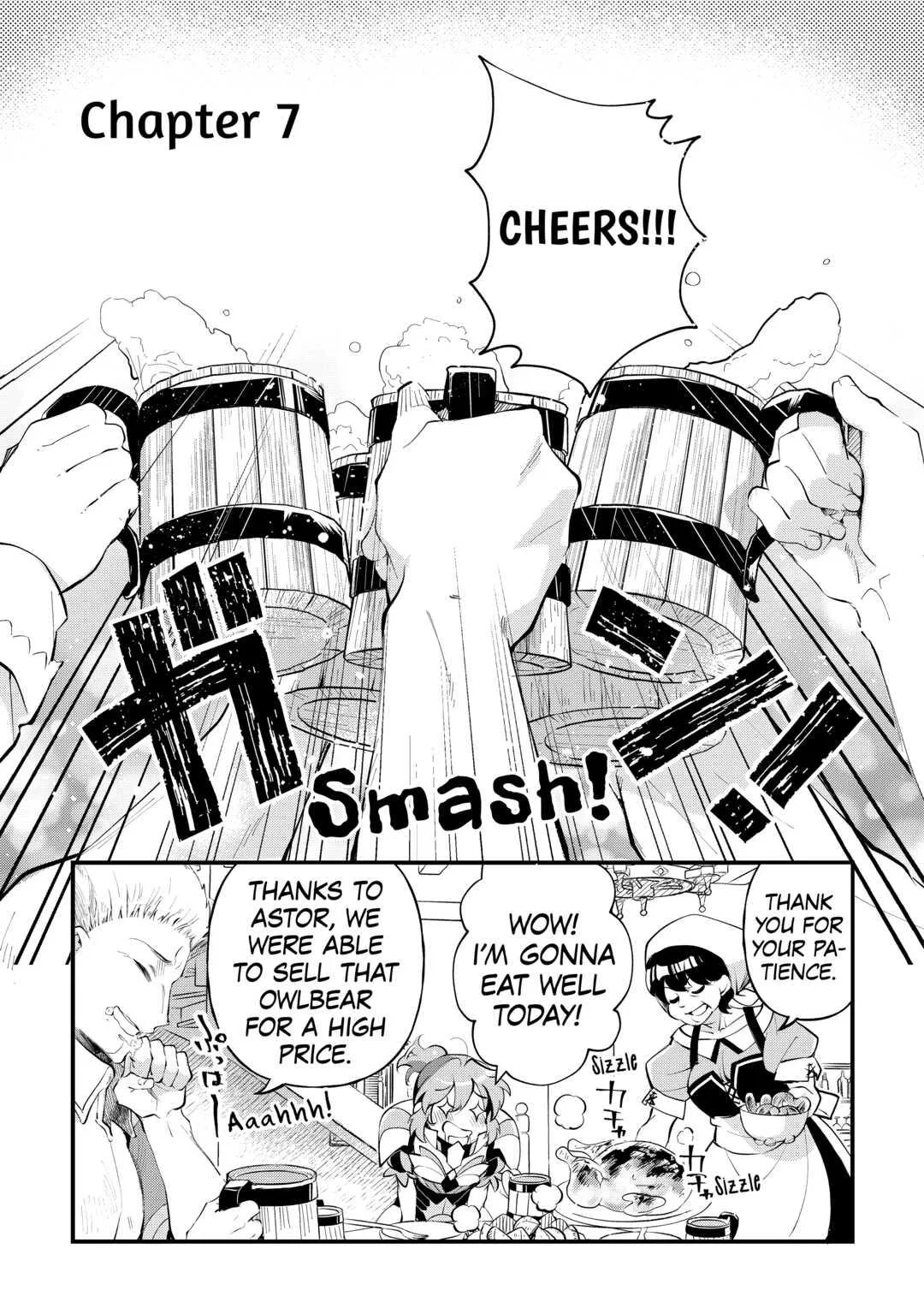 Ochikobore "1" Mahoutsukai wa, Kyou mo Muishiki ni Cheat wo Tsukau Chapter 7 – Page 1