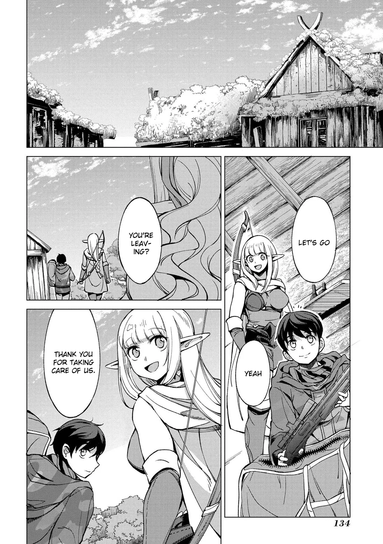 Hokkaidou no Gen'eki Hunter ga Isekai ni Hourikomarete Mita ~Elf Yome to Meguru Isekai Shuryou Life~ Chapter 3.2 – Page 1