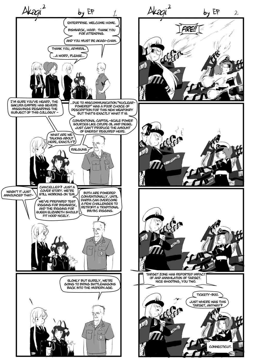 Azur Lane - Akagi² (Doujinshi) Chapter 40 – Page 1