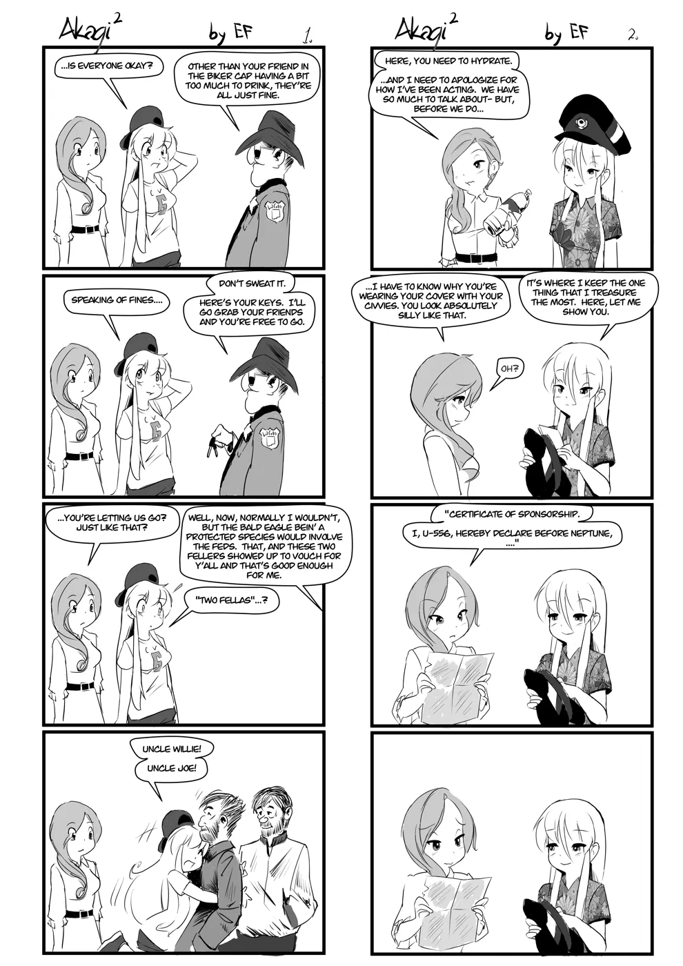 Azur Lane - Akagi² (Doujinshi) Chapter 34 – Page 1
