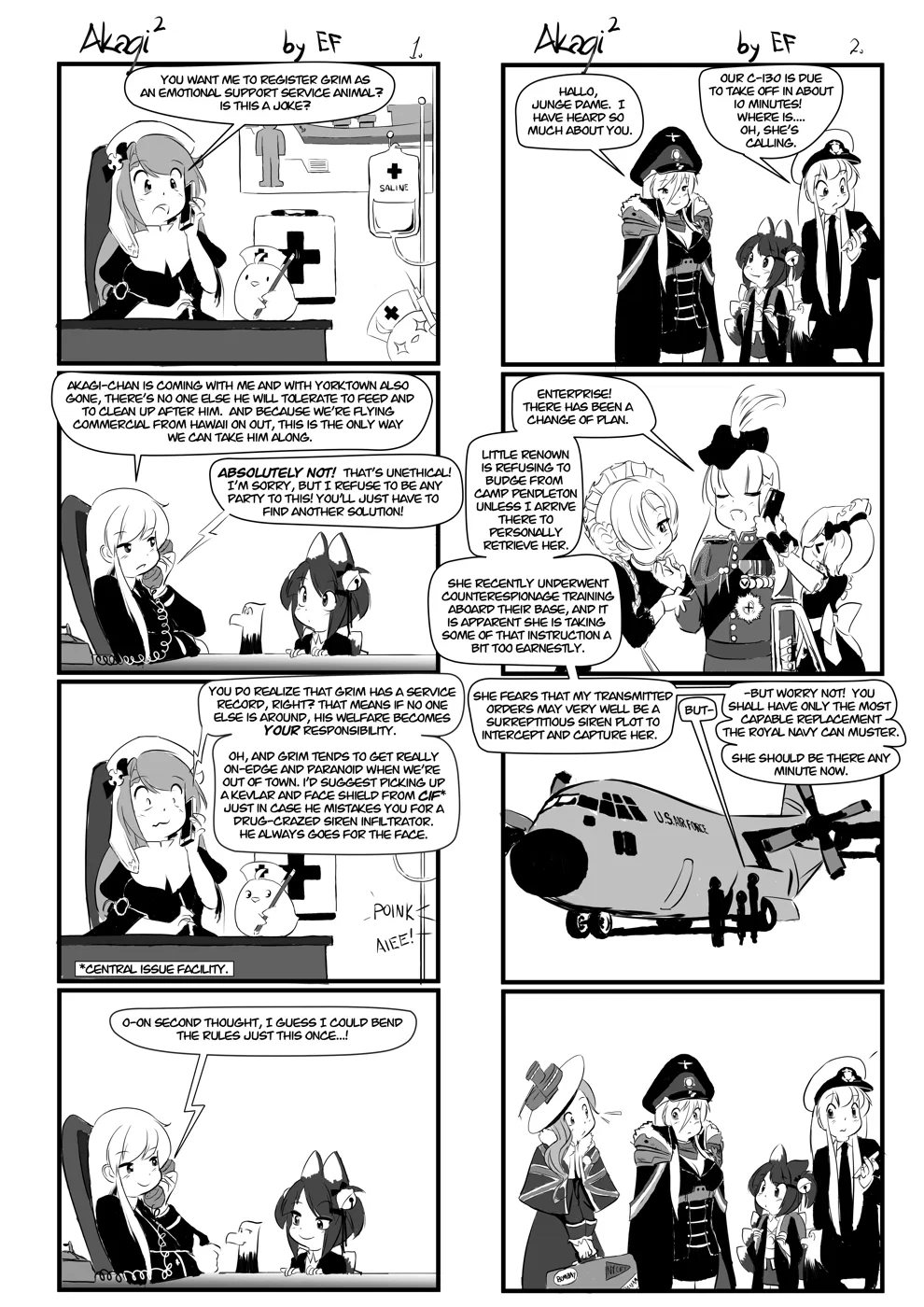 Azur Lane - Akagi² (Doujinshi) Chapter 26 – Page 1