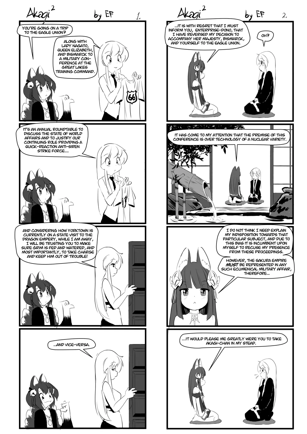 Azur Lane - Akagi² (Doujinshi) Chapter 25 – Page 1