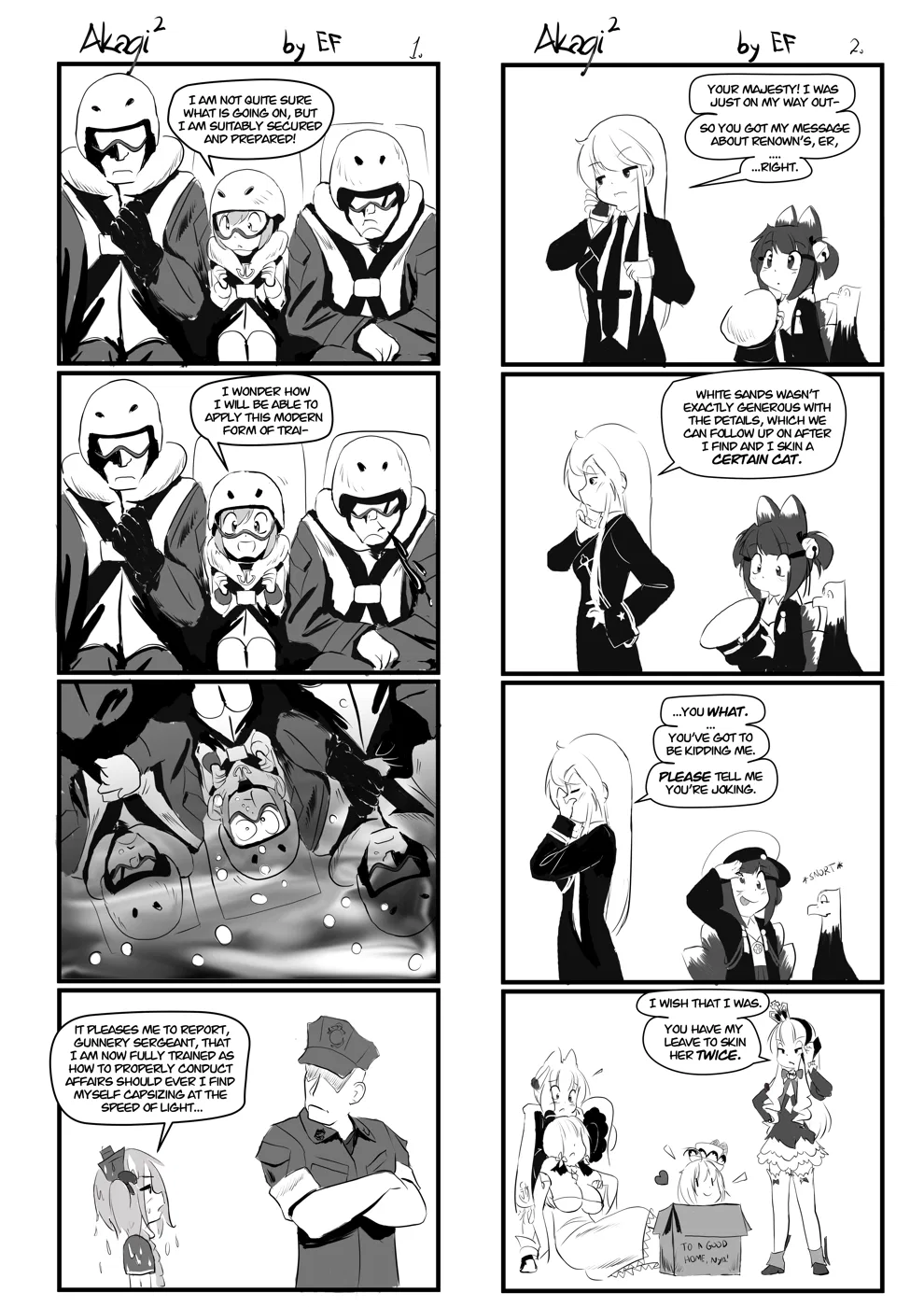 Azur Lane - Akagi² (Doujinshi) Chapter 21 – Page 1