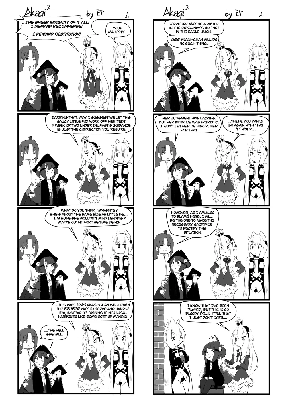 Azur Lane - Akagi² (Doujinshi) Chapter 18 – Page 1
