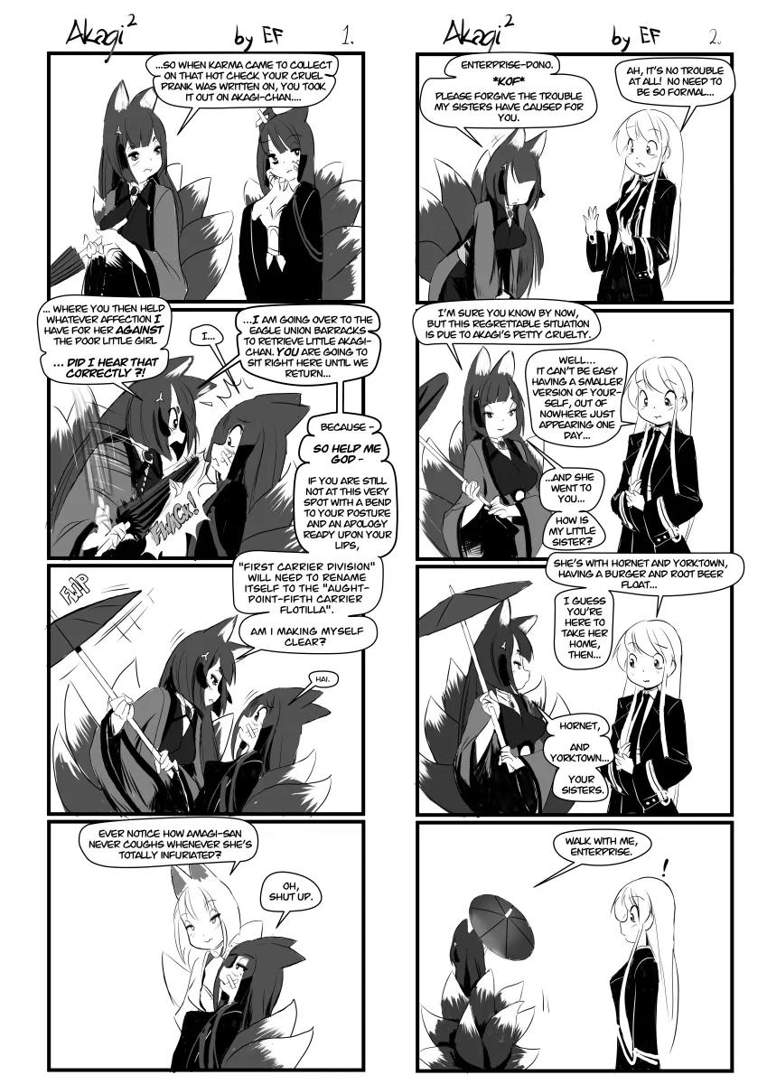 Azur Lane - Akagi² (Doujinshi) Chapter 9 – Page 1