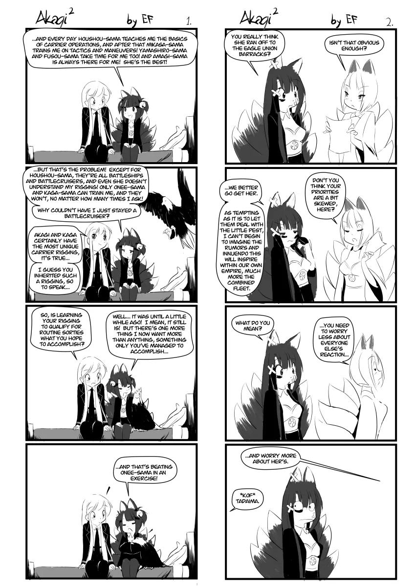 Azur Lane - Akagi² (Doujinshi) Chapter 8 – Page 1