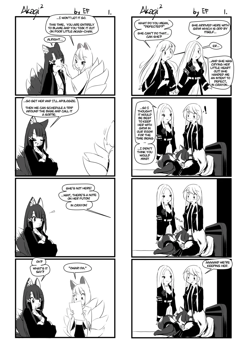 Azur Lane - Akagi² (Doujinshi) Chapter 7 – Page 1