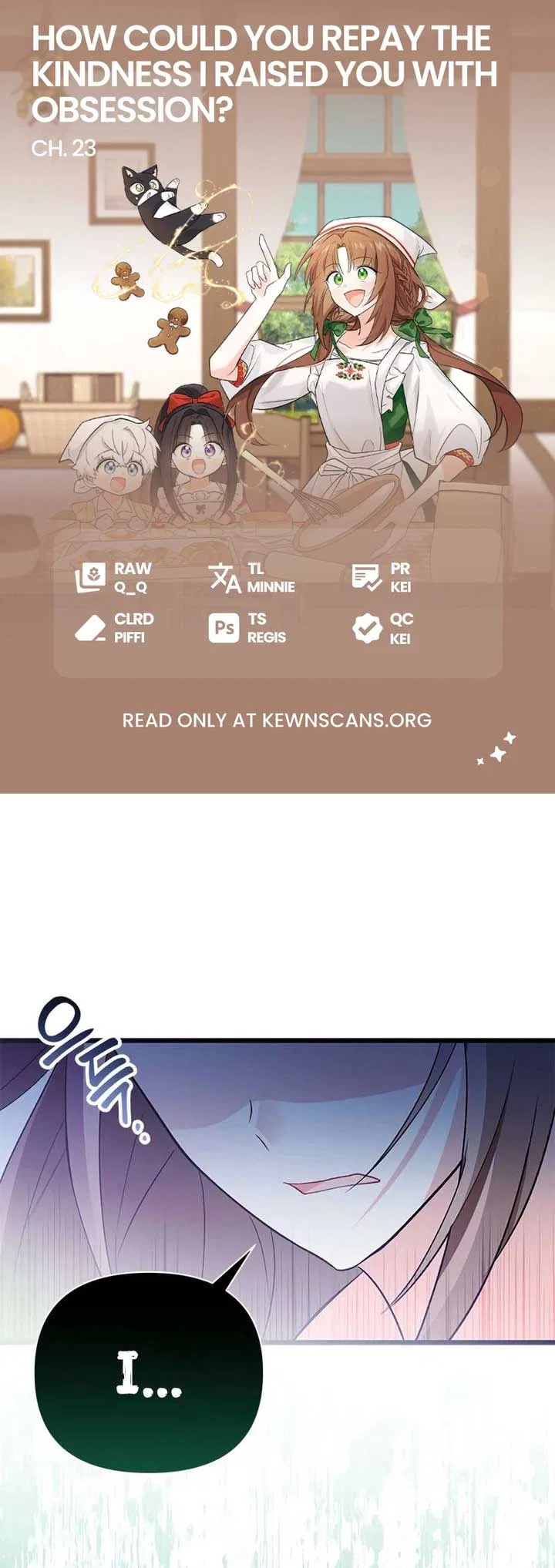 I’m Repaying The Kindness That Raised Me With Obsession Chapter 23 – Page 1