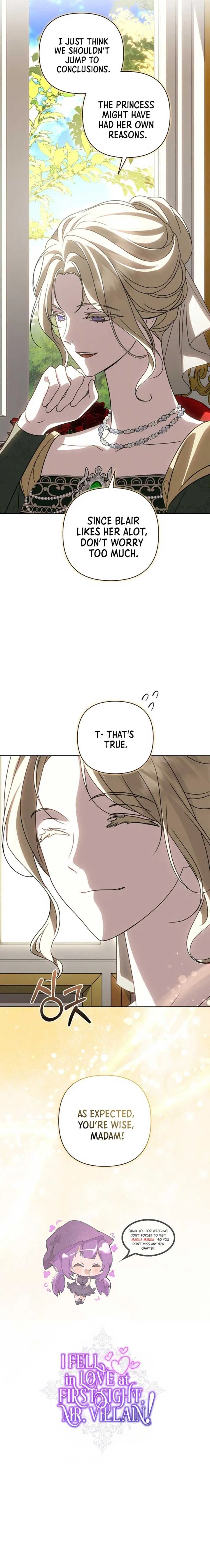 It Was Love at First Sight, Mr. Villain! Chapter 38 – Page 9