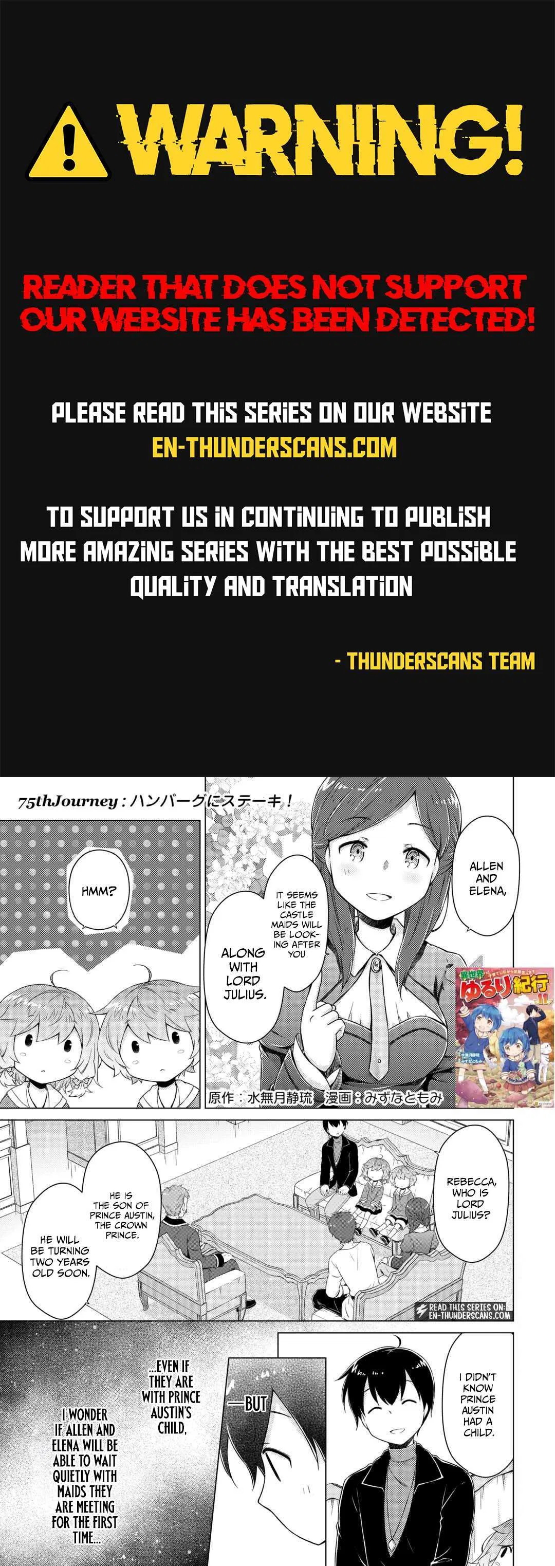 Isekai Yururi Kikou: Raising Children While Being An Adventurer Chapter 75 – Page 1