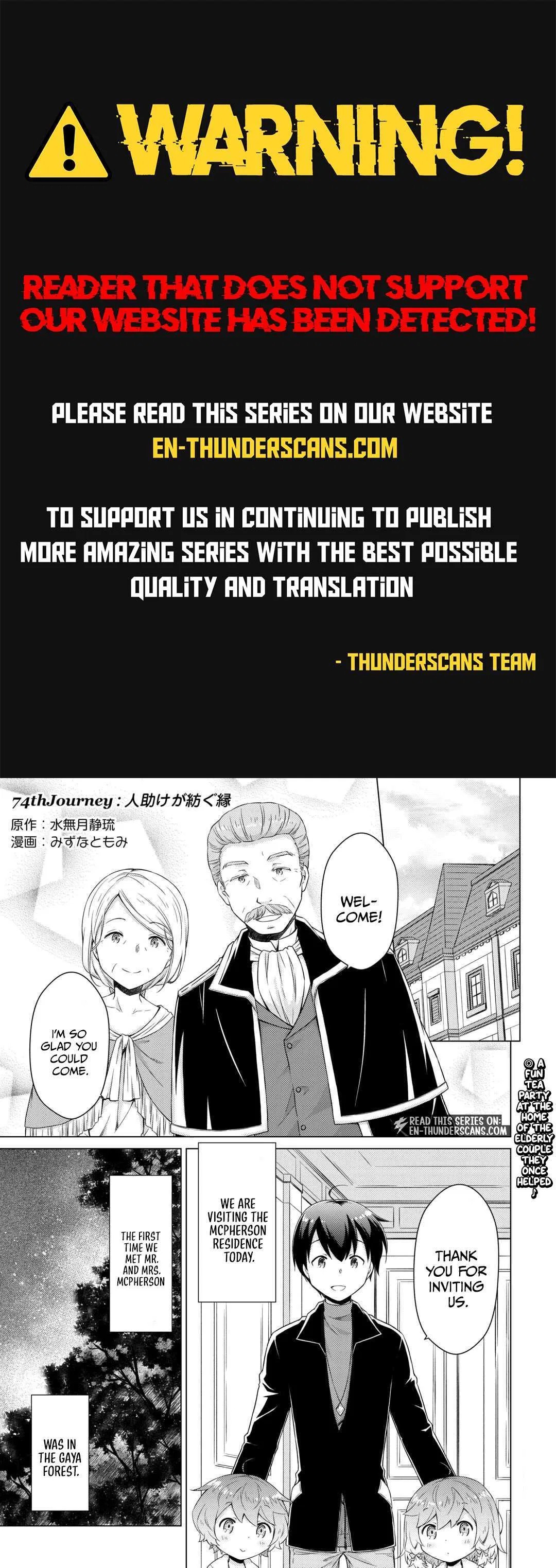 Isekai Yururi Kikou: Raising Children While Being An Adventurer Chapter 74 – Page 1