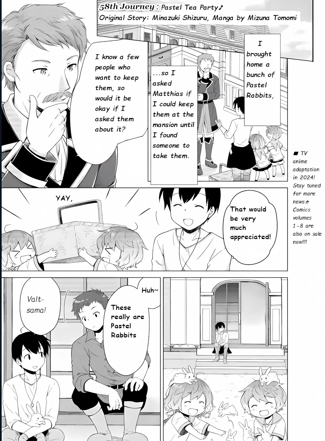 Isekai Yururi Kikou: Raising Children While Being An Adventurer Chapter 58 – Page 1