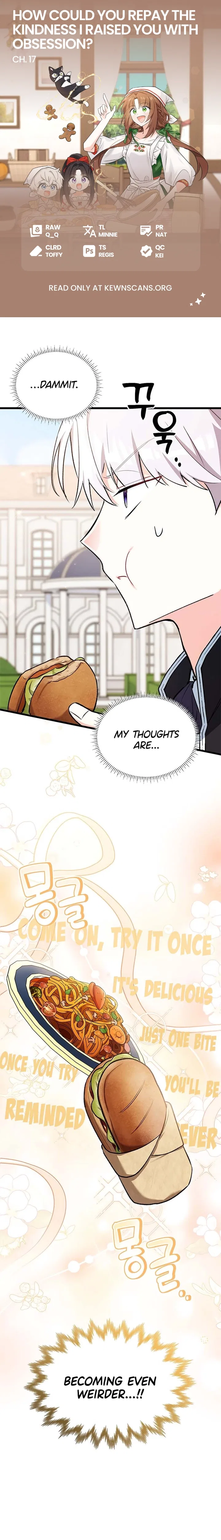I’m Repaying The Kindness That Raised Me With Obsession Chapter 16 – Page 1