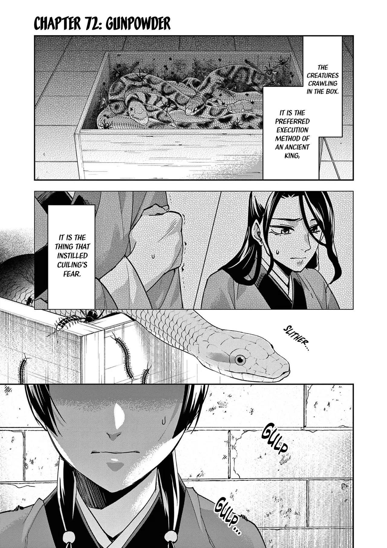 Kusuriya no Hitorigoto: Maomao no Koukyuu Nazotoki Techou Chapter 72 – Page 1
