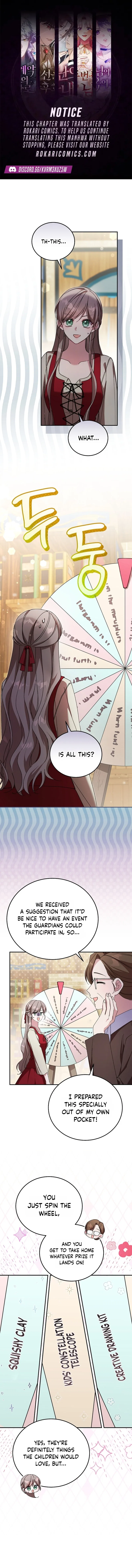 The Teacher at the Noble Kindergarten Is Having a Hard Day Chapter 56 – Page 1