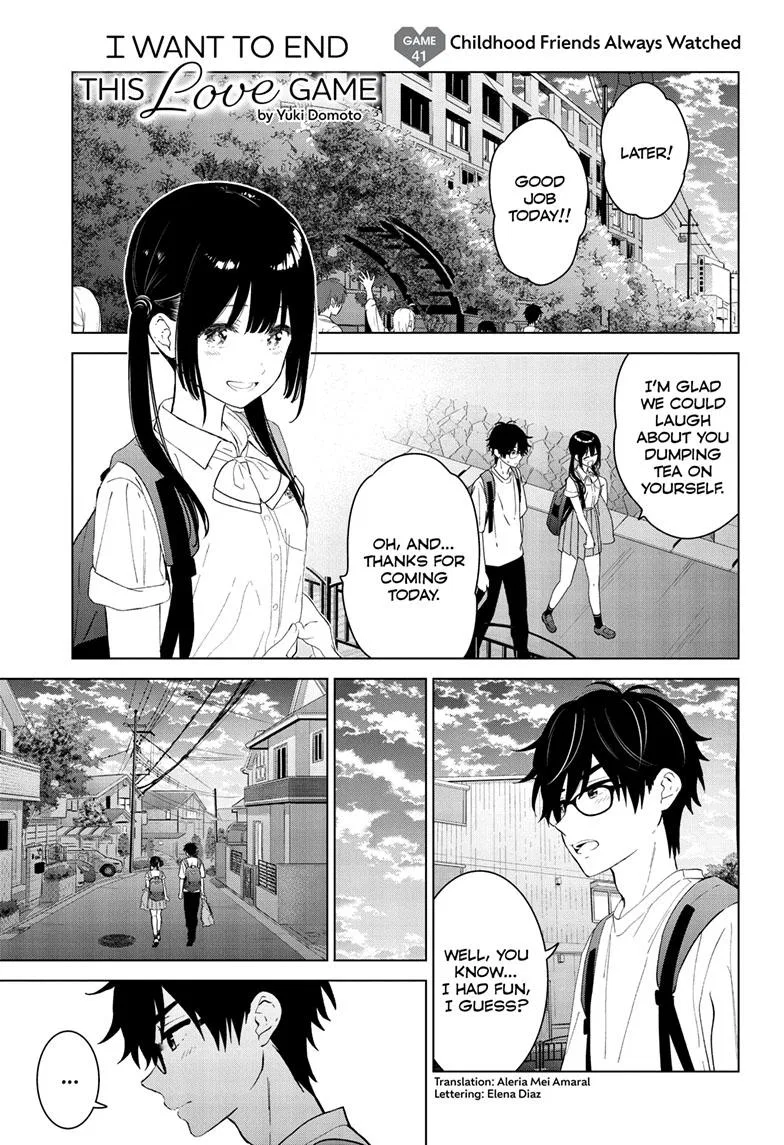I Want to End the Game That I Love,I Want to End the "I Love You" Game Chapter 41 – Page 1