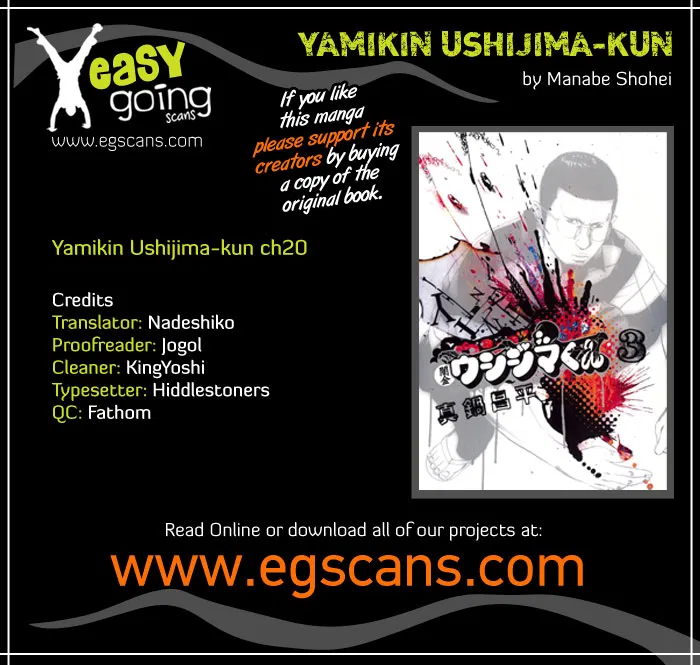 Yamikin Ushijima-kun Chapter 20 – Page 1