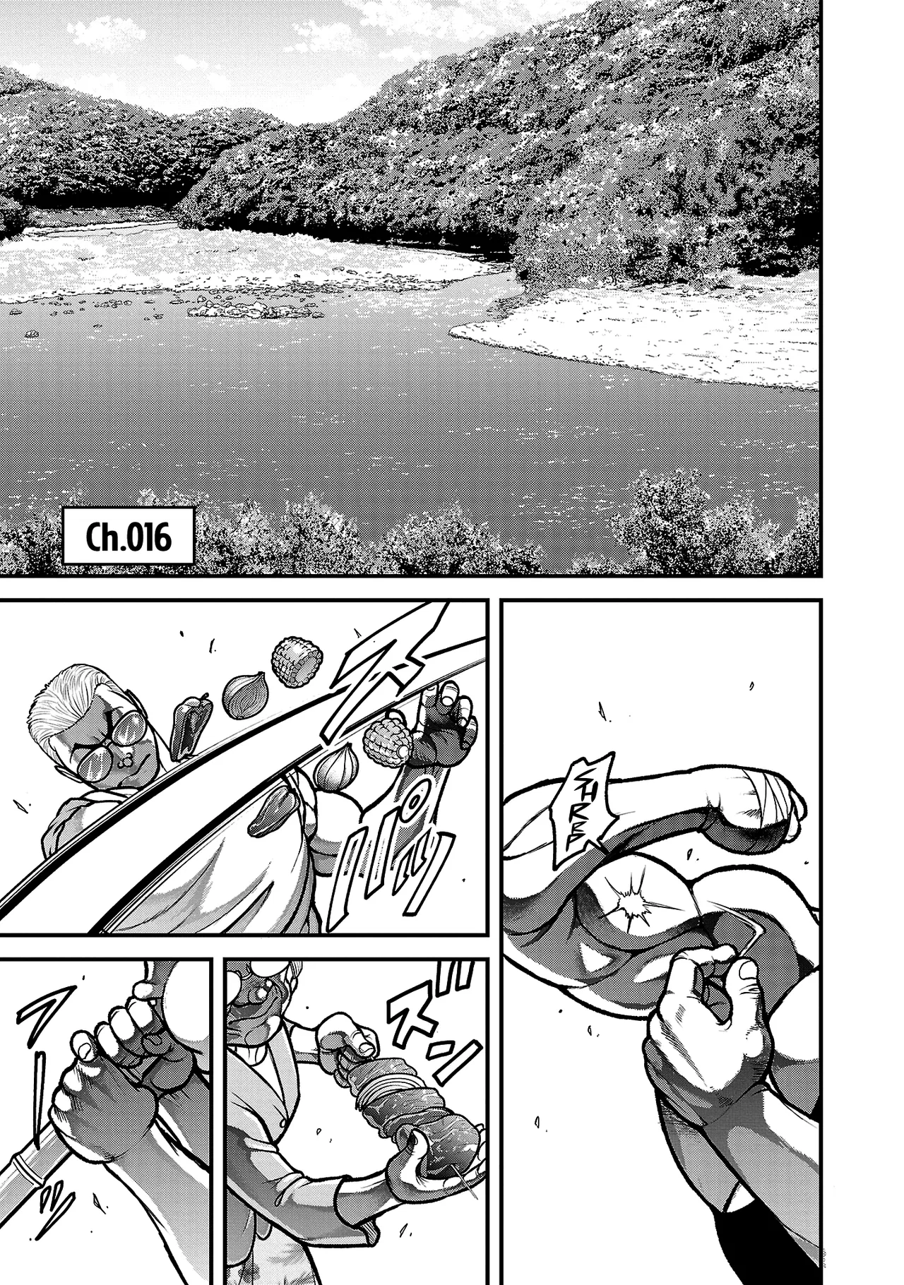 Baki Gaiden - Gaia to Sikorsky ~Tokidoki Nomura Futari Dakedo Sannin Kurashi~ Chapter 16 – Page 1
