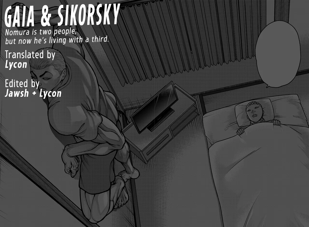 Baki Gaiden - Gaia to Sikorsky ~Tokidoki Nomura Futari Dakedo Sannin Kurashi~ Chapter 6 – Page 1