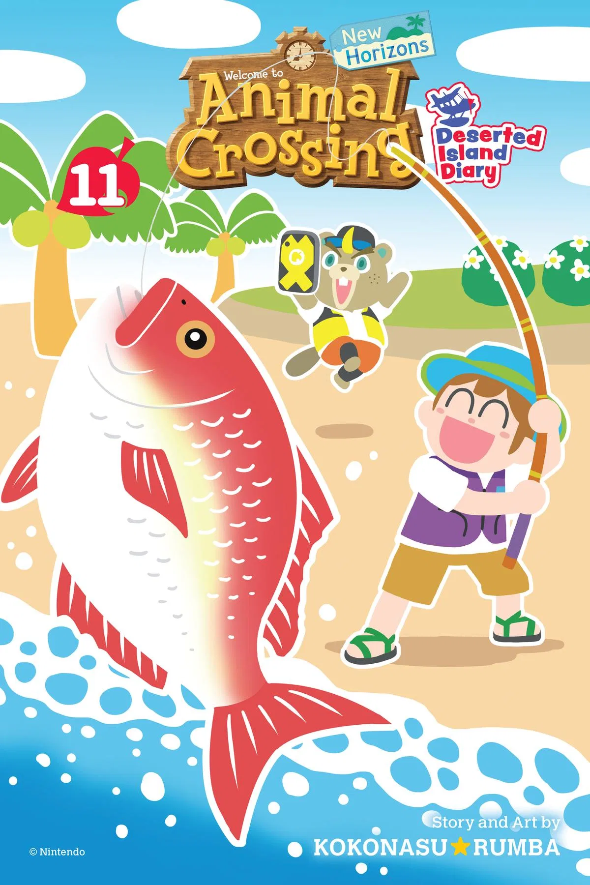 Animal Crossing: New Horizons - Deserted Island Diary Chapter 11 – Page 1