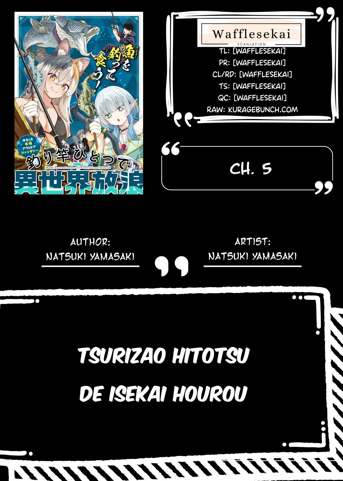 Tsurizao Hitotsu de Isekai Hourou Chapter 5 – Page 1