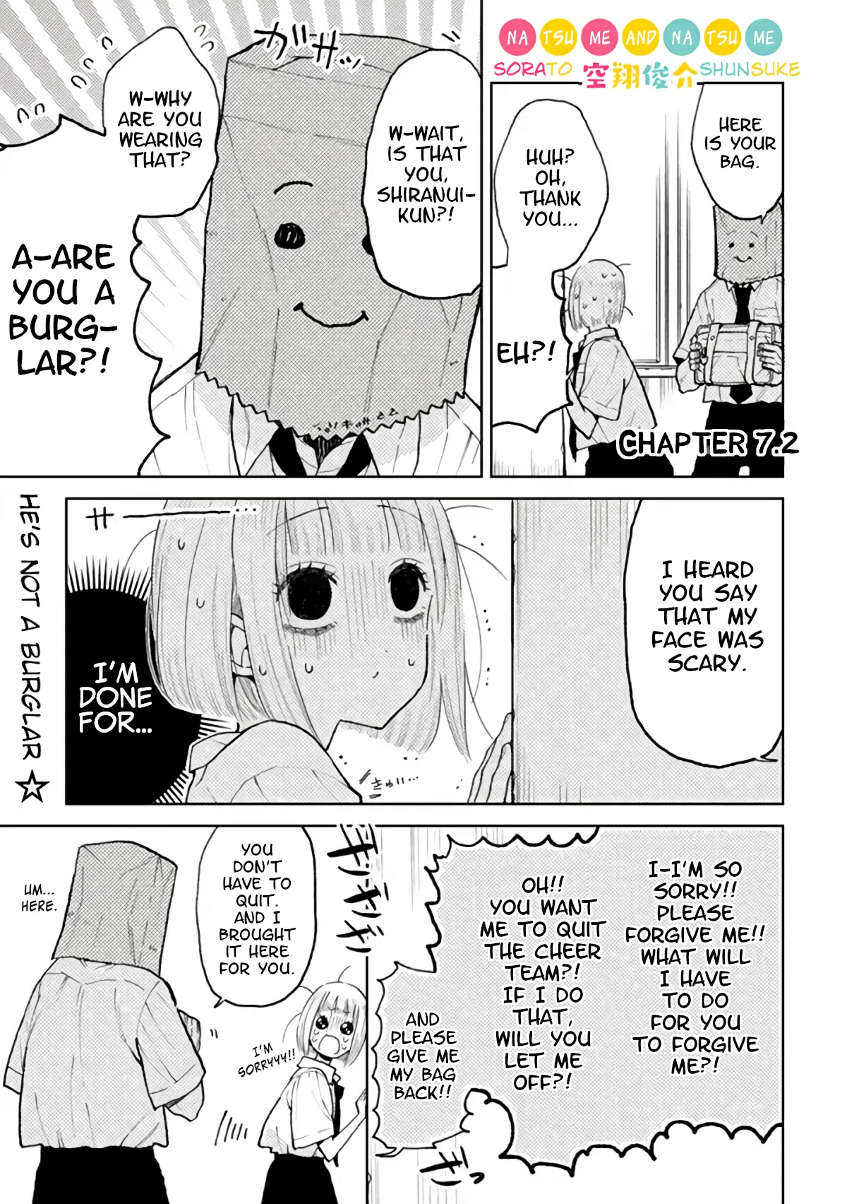Natsume And Natsume Chapter 7.2 – Page 1