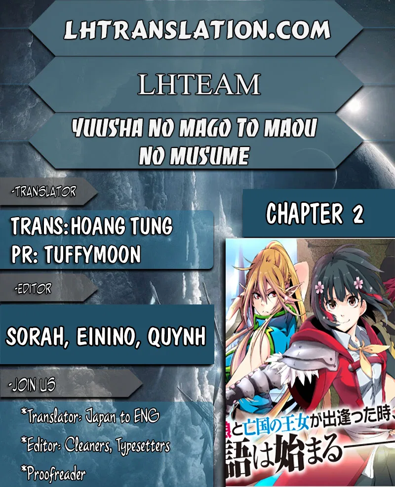 Yuusha no Mago to Maou no Musume Chapter 2 – Page 1