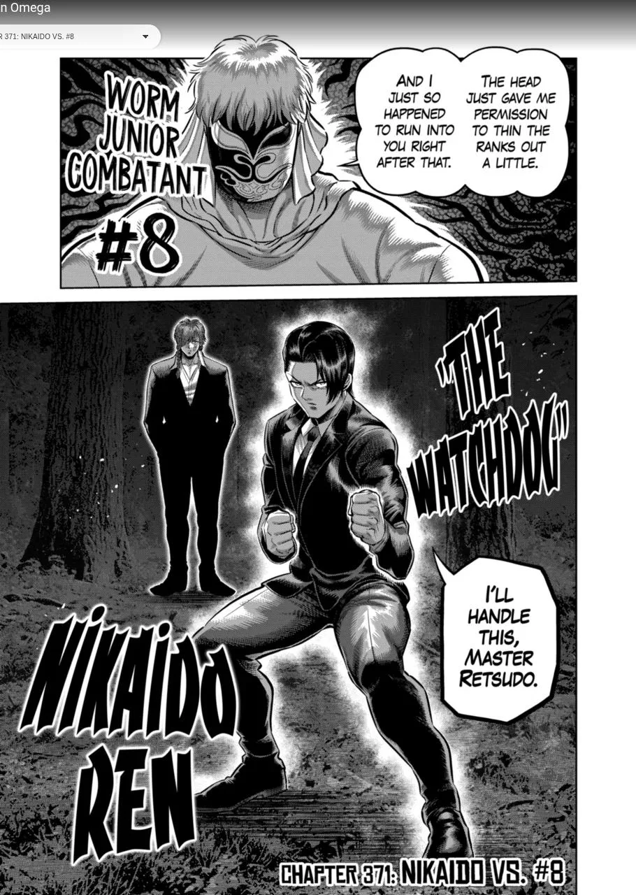 Kengan Omega Chapter 371 – Page 1