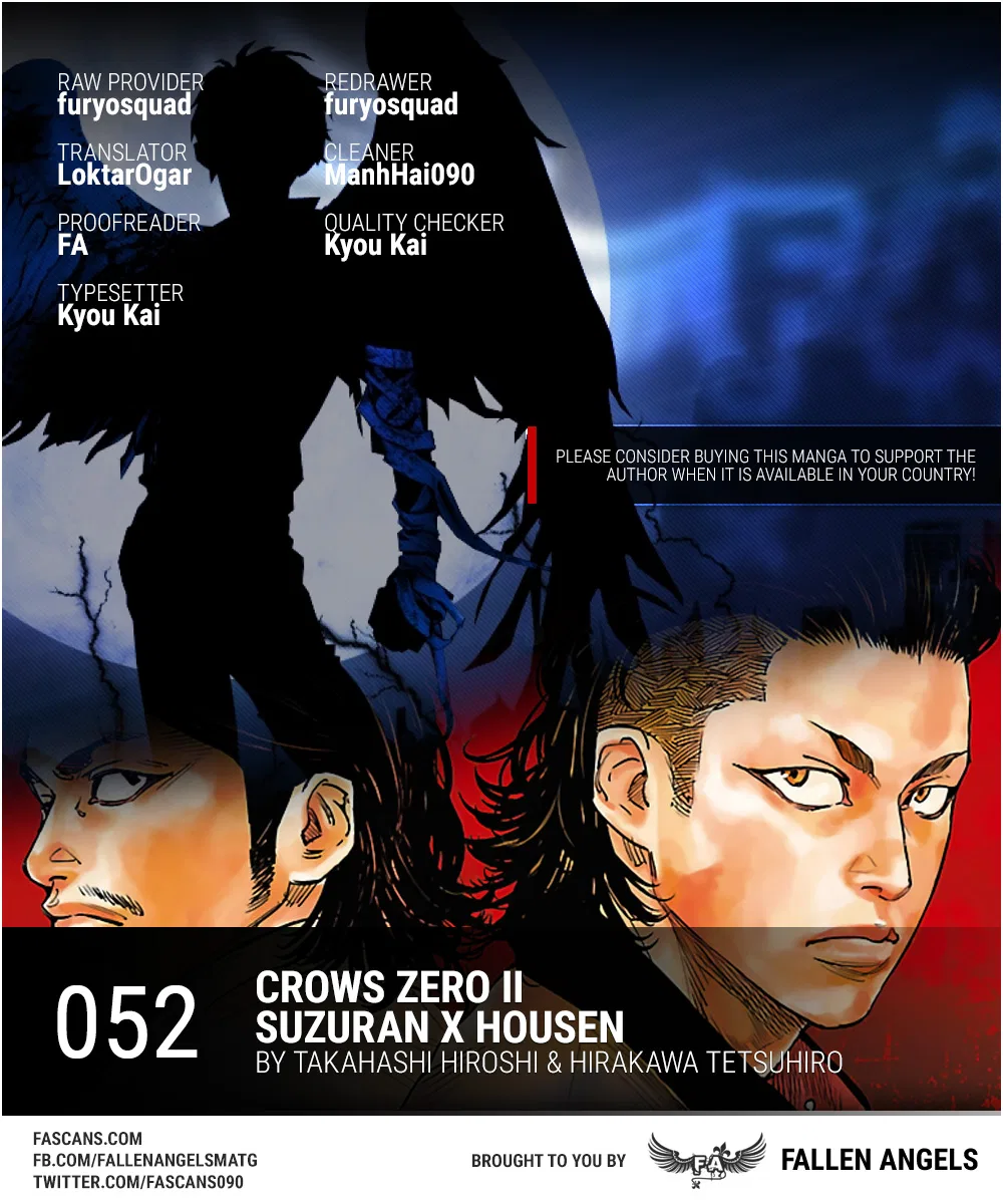 Crows ZERO II - Suzuran x Housen Chapter 52 – Page 1