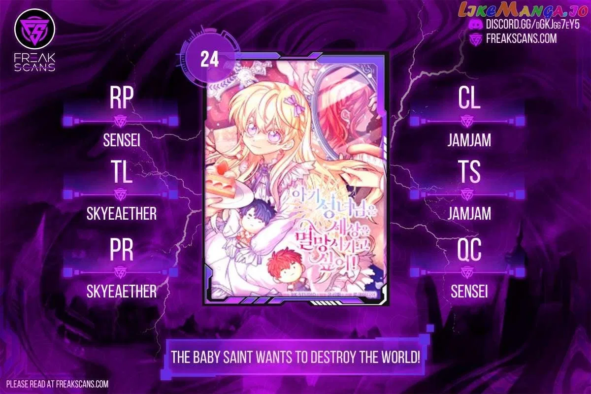 The Baby Saint Wants to Destroy the World! Chapter 24 – Page 1