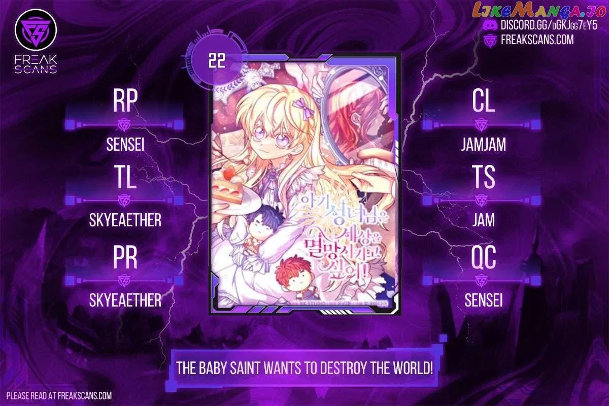 The Baby Saint Wants to Destroy the World! Chapter 22 – Page 1