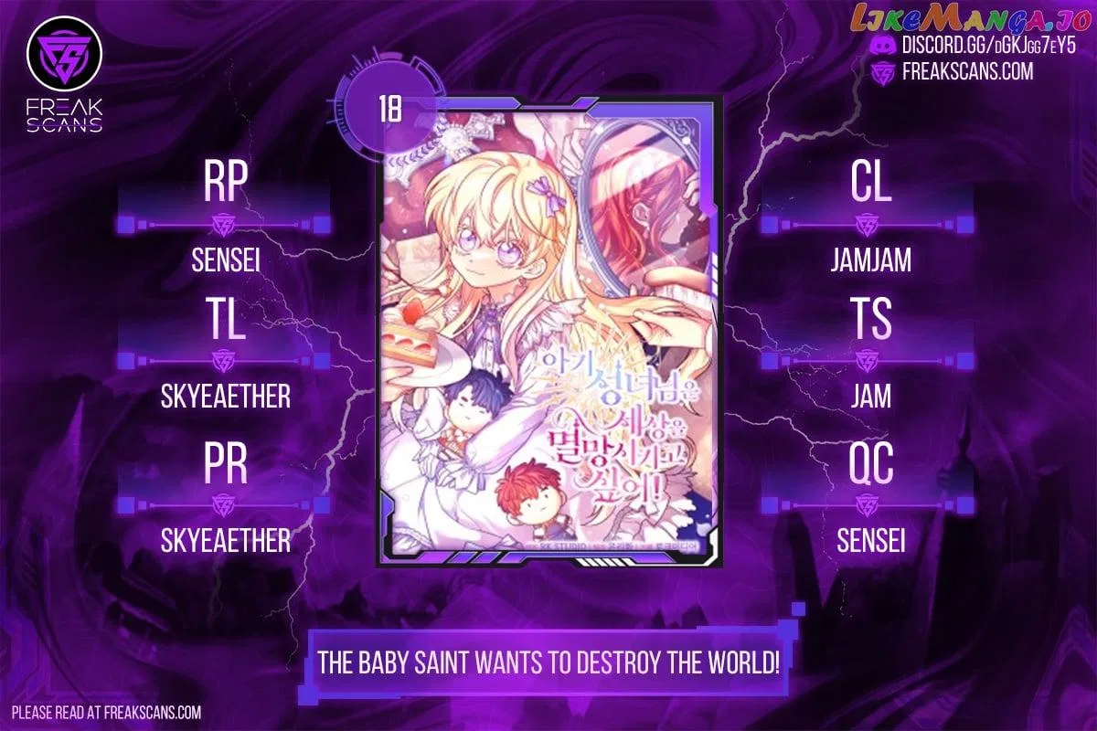 The Baby Saint Wants to Destroy the World! Chapter 18 – Page 1