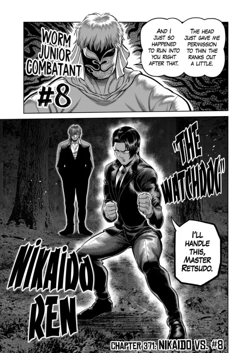 Kengan Omega manga Chapter 371 – Page 1