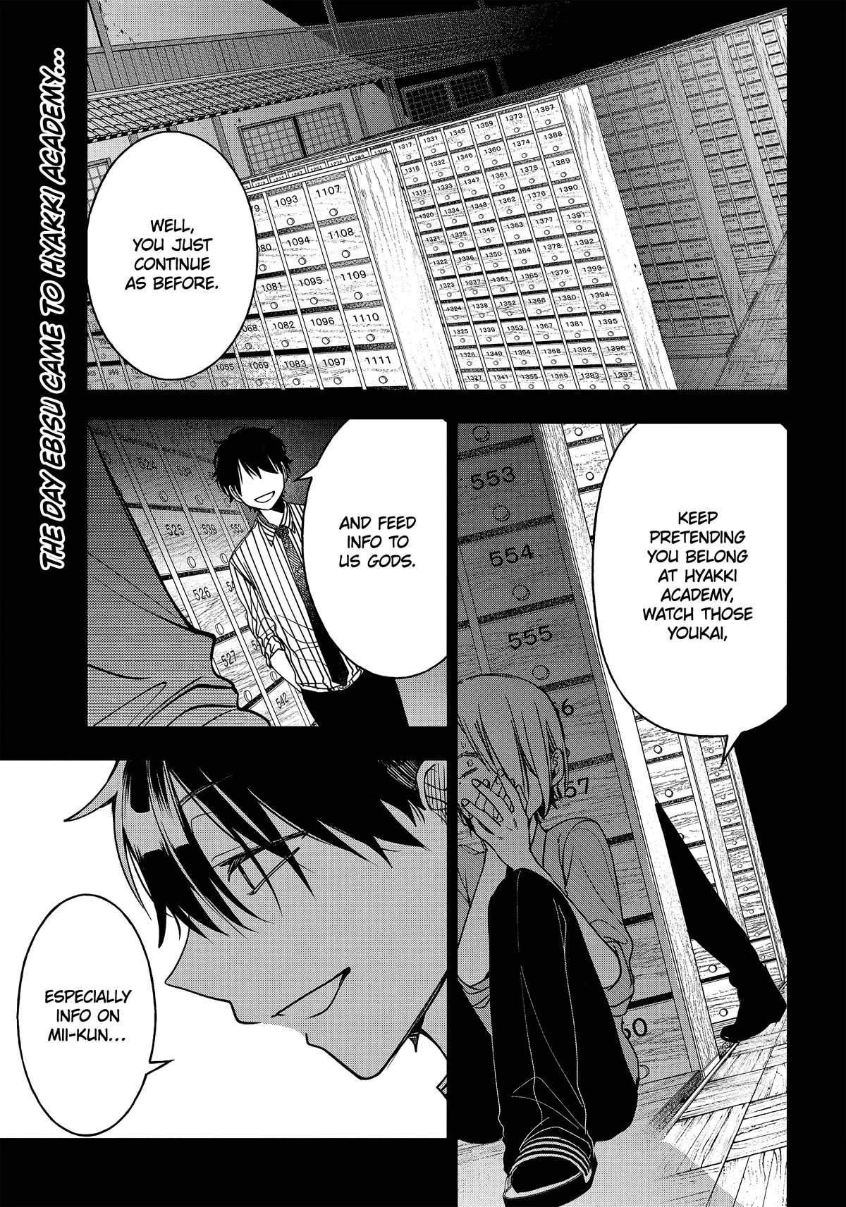 I Started Being a Teacher for a Youkai School!,A Terrified Teacher at Ghoul School Chapter 106 – Page 1