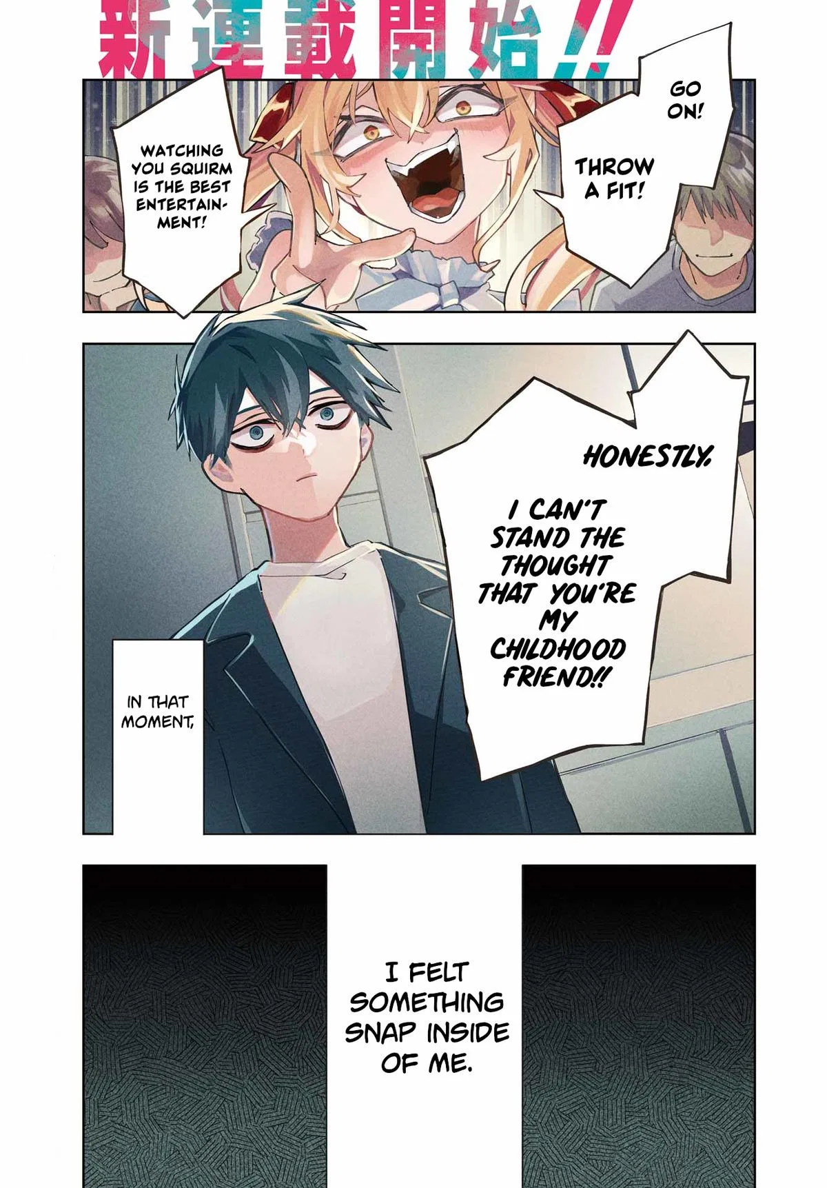 I Hate That We're Childhood Friends!: My Rise to the Top of School Life with an S-Rank Beauty Begins After a Falling Out Chapter 1 – Page 1