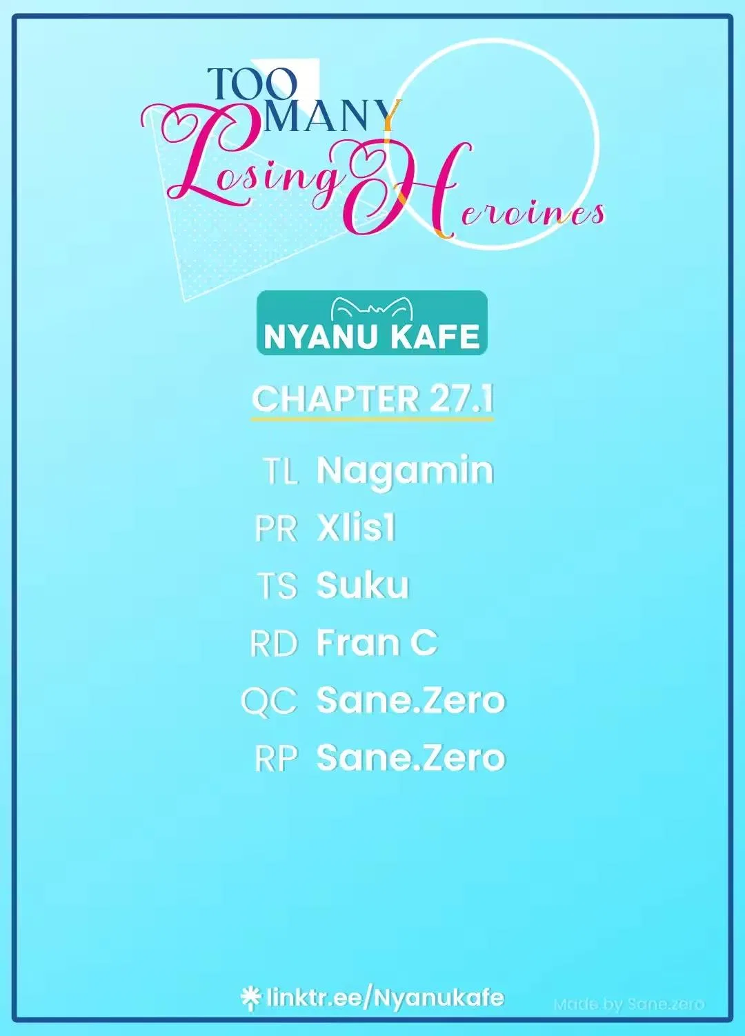 Too Many Losing Heroines! Chapter 27.1 – Page 1