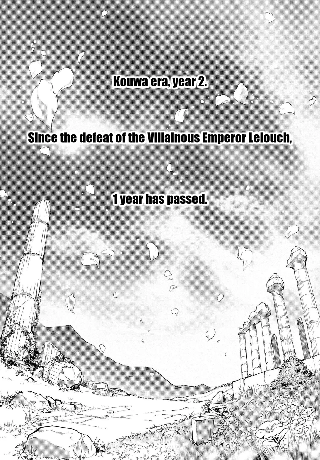Code Geass: Lelouch of the Re;surrection Chapter 5 – Page 1