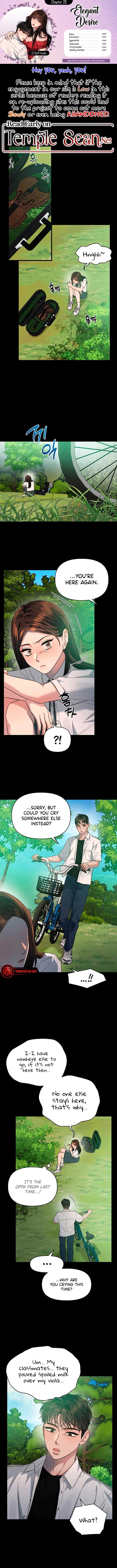 Elegant Desire Chapter 26 – Page 1