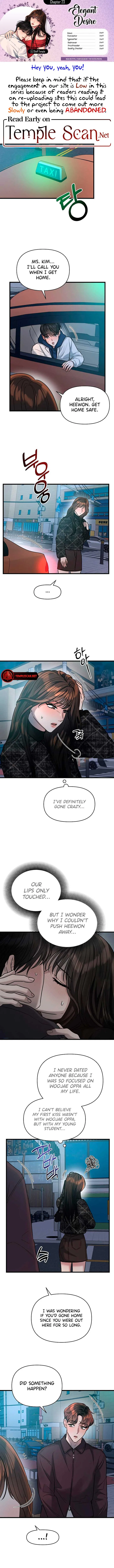Elegant Desire Chapter 23 – Page 1