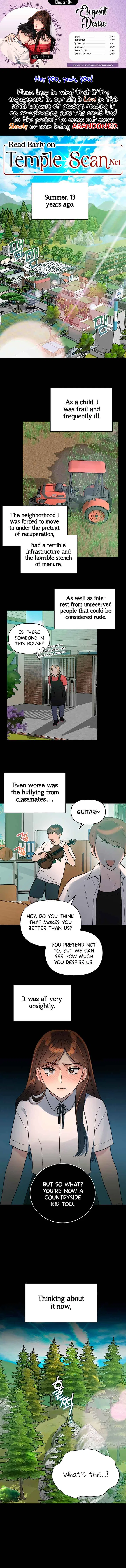 Elegant Desire Chapter 4 – Page 1