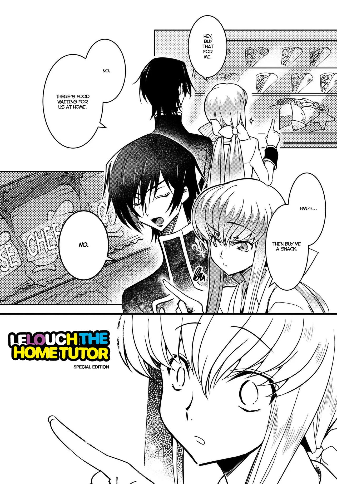 Code Geass: Lelouch The Private Home Tutor Chapter 10.5 – Page 1