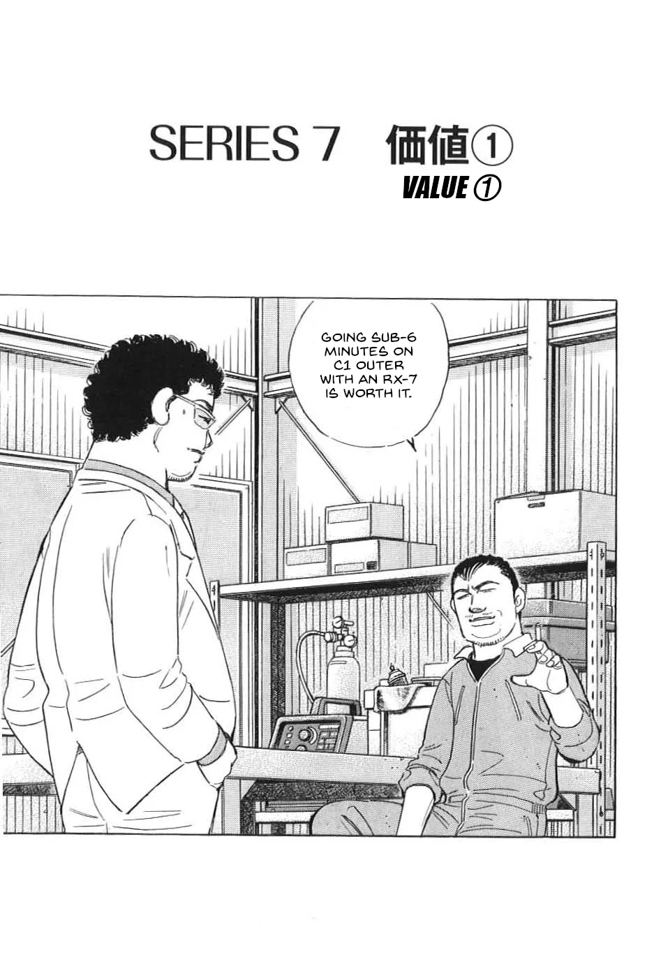 Wangan Midnight: C1 Runner Chapter 22 – Page 1