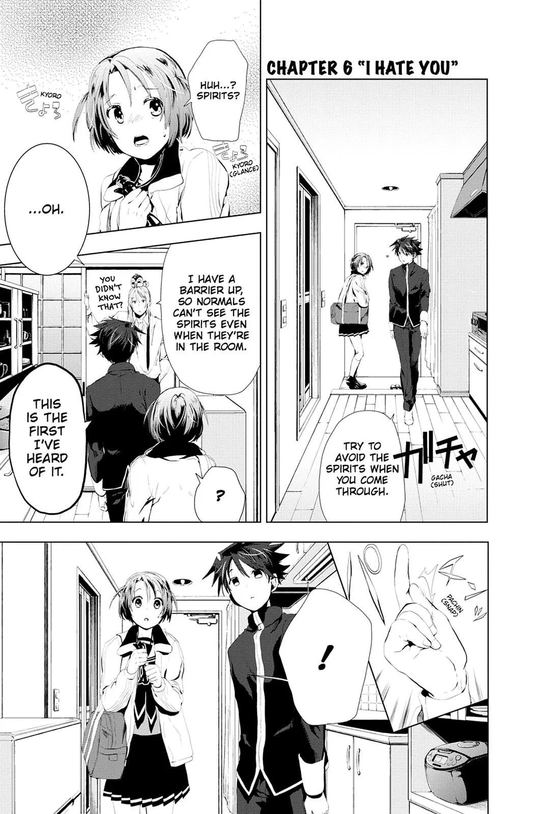 Mahou Tsukai no Deshi ga Warau Toki. Chapter 6 – Page 1