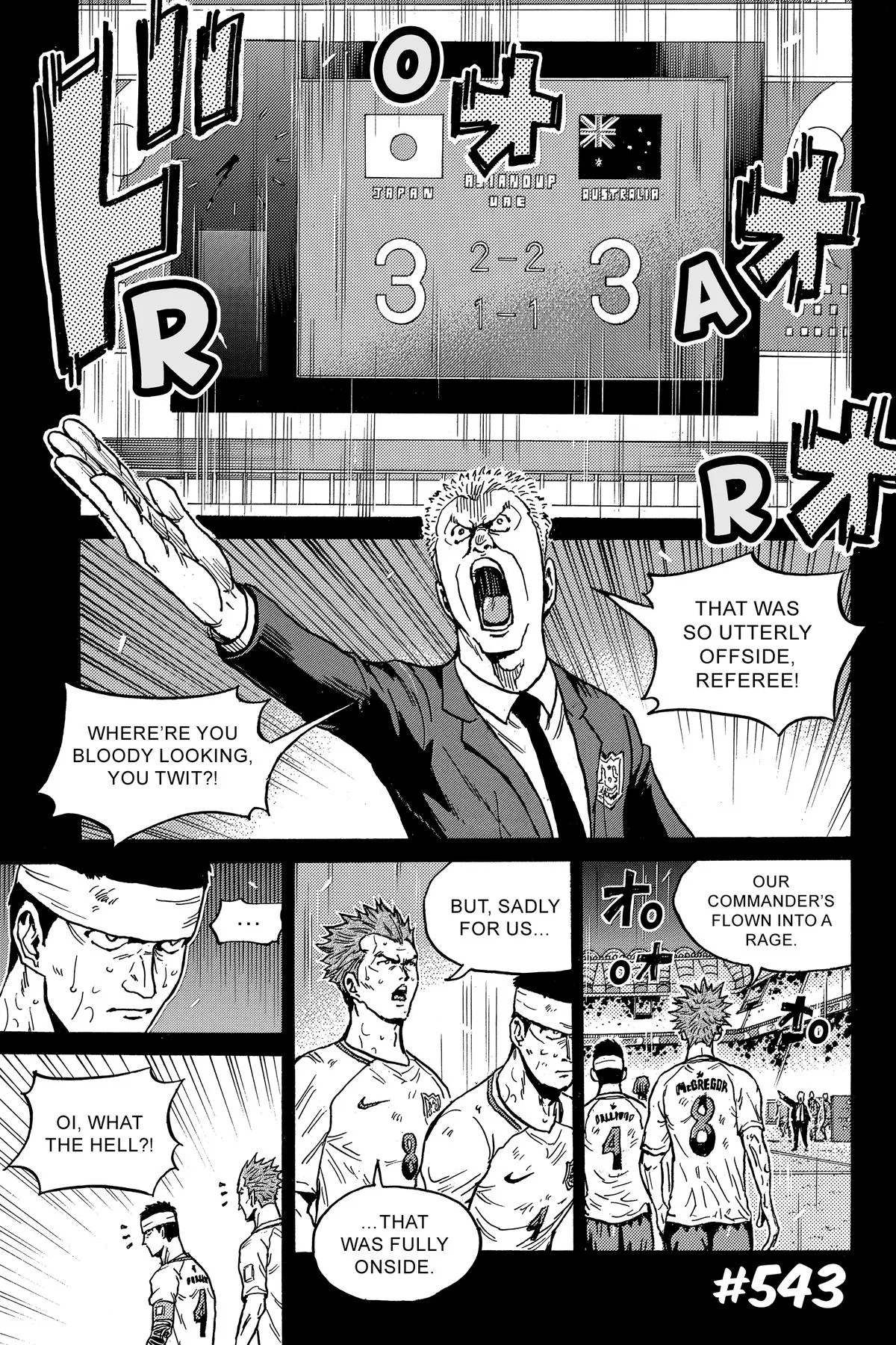 GIANT KILLING Chapter 543 – Page 1